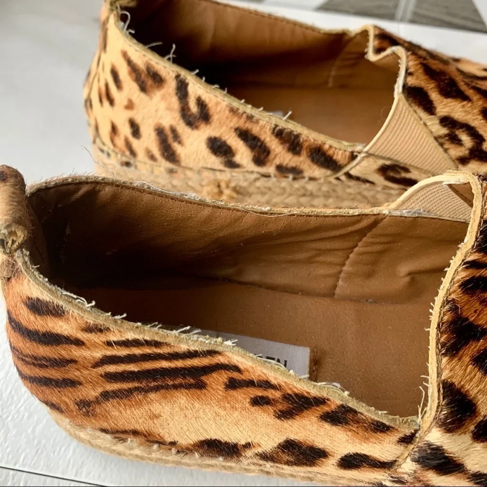 Steve Madden cheetah print espadrilles women’s 6.5
